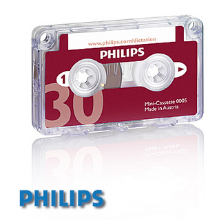 Minikassetten Philips 005 2 x 15 Min.