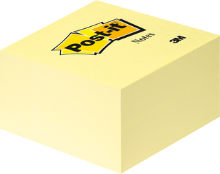 Haftnotizwürfel  Post-it® 636B, 76 x 76 mm, 450 Blatt, gelb