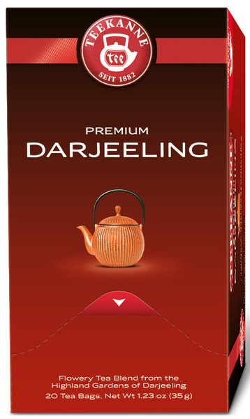 Tee Teekanne Premium Darjeeling, 20 Beutel