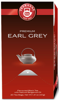 Tee Teekanne Premium Earl Grey, 20 Beutel