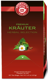 Tee Teekanne Premium Kräuter, 20 Beutel