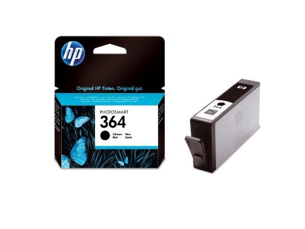 Tintenpatrone HP 364 schwarz für Photosmart C5380,6380,D5460, ...