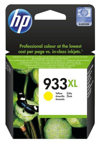 Tintenpatrone HP 933XL gelb für Officejet 6100 eDrucker