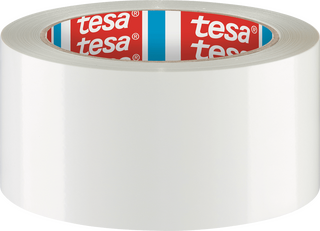 Packband tesa® pack Ultra Strong 4124, 50 mm x 66 m, weiß