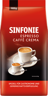 Kaffee JACOBS Sinfonie Caffe Crema Espresso, ganze...