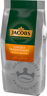 Kaffee JACOBS Export Caffe Crema, ganze Bohnen, 1.000 g