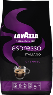 Kaffee Lavazza Espresso Cremoso, ganze Bohnen, 1.000 g