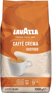 Kaffee Lavazza Crema Gustoso, ganze Bohnen, 1 kg