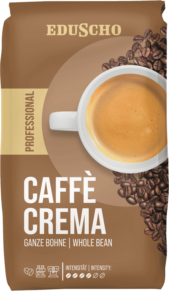 Kaffee EDUSCHO Professional Caffe Crema, ganze Bohnen, 1.000 g