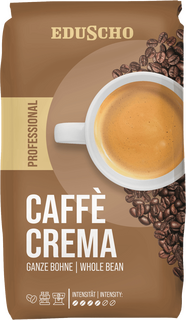 Kaffee EDUSCHO Professional Caffe Crema, ganze Bohnen,...