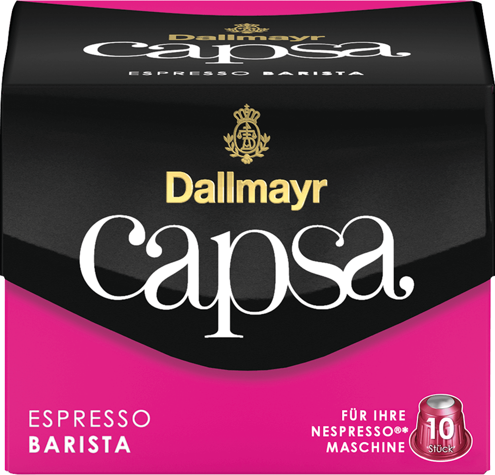 Kaffeekapsel Dallmayr capsa Barista, 10 x 5,6 g