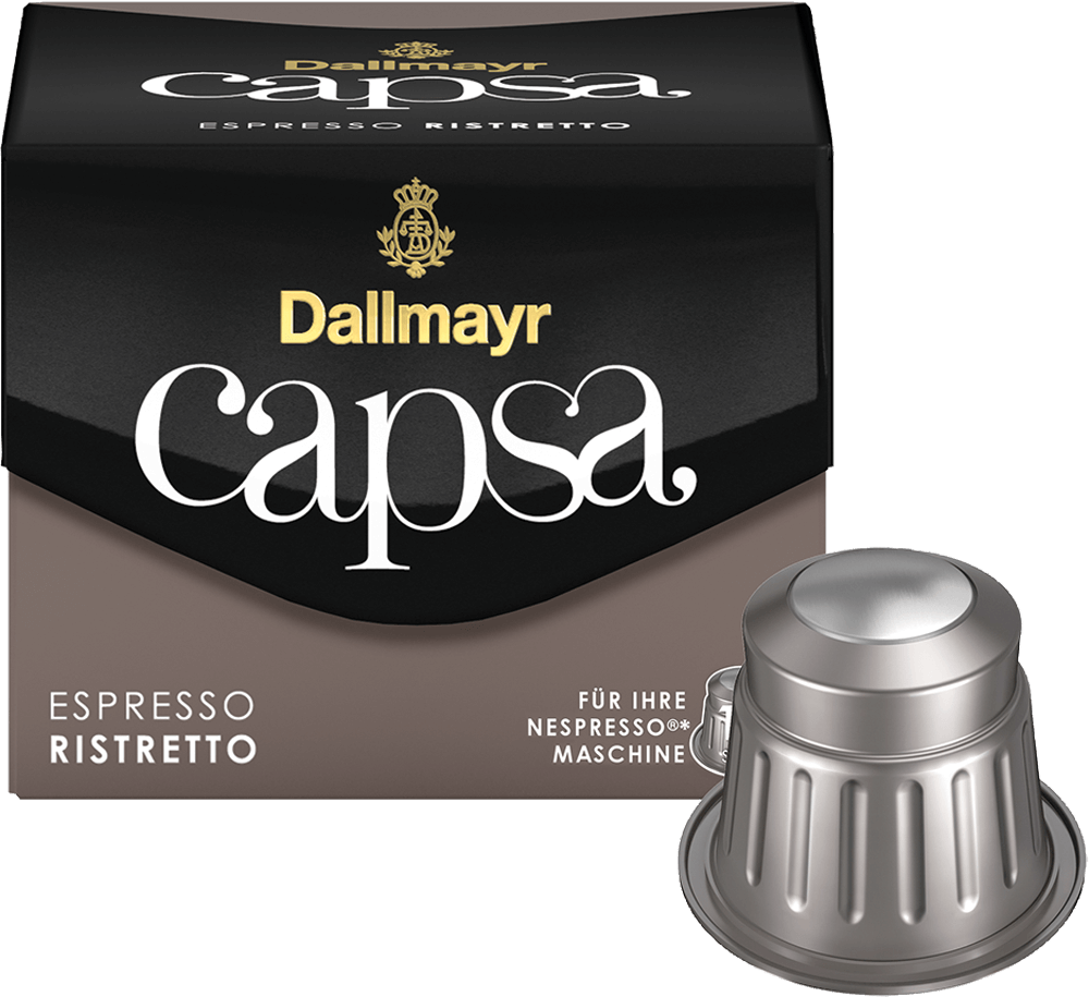 Kaffeekapsel Dallmayr capsa Ristretto, 10 x 5,6 g