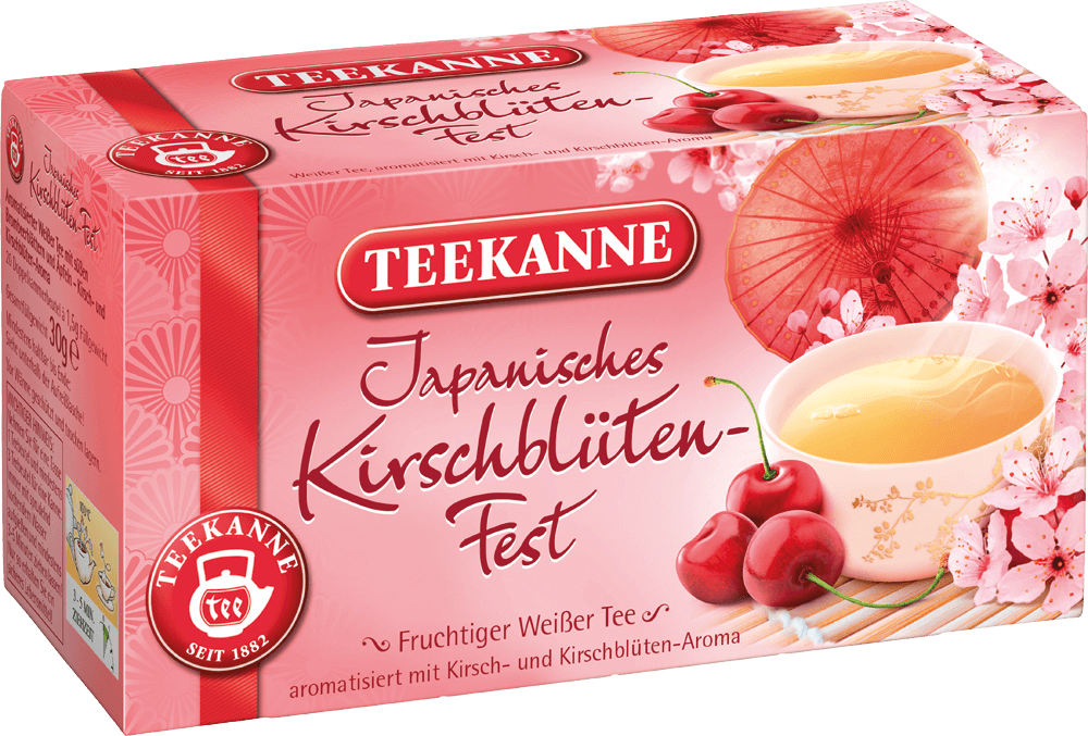 Teekanne Tee, Japanisches Kirschblüten-Fest, 20 St./Pack.