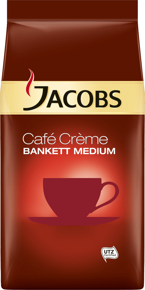 Kaffee JACOBS Bankett Cafe Creme, ganze Bohnen, 1.000 g