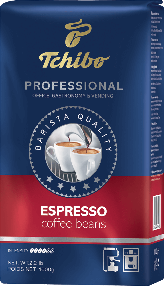Espresso Tchibo Professional, ganze Bohnen, 1.000 g