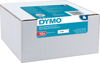 Schriftband DYMO® D1 2093098, 19 mm x 7 m, schwarz auf...