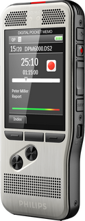 Diktiergerät Philips Digital Pocket Memo 6000/02 mit...