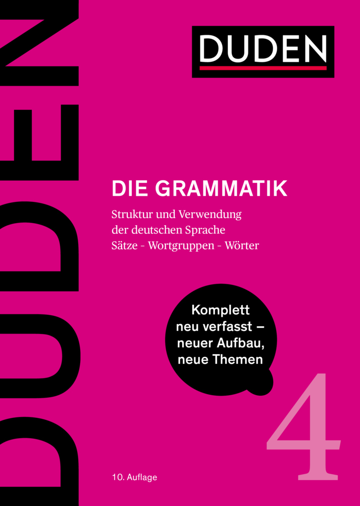 DUDEN 4 - Die Grammatik 10. überarbeitete Auflage
